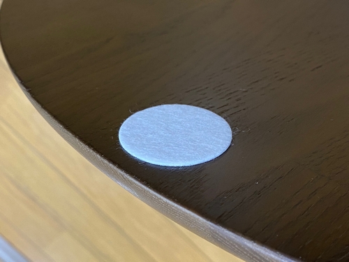 フェルトパッド付き