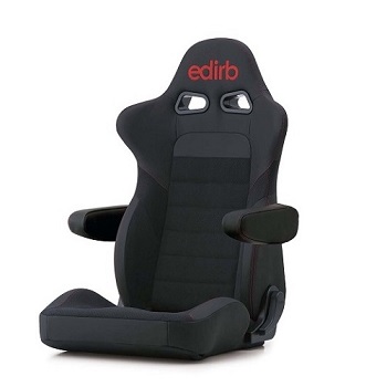 edirb 054 ULTRA SUEDE Red stitch